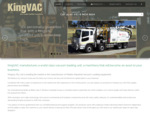 Kingvac - Industrial vacuum loaders, liquid waste recovery trucks and vacuum trucks