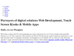 Mobile Web Design | Kiosks | Web Development | Phosphor Essence