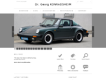 Dr. Georg Konradsheim - Porsche mit Leidenschaft