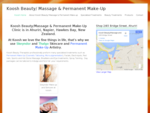 Koosh Beauty Massage Permanent Make-Up