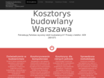 Kosztorys budowlany, inwestorski, powykonawczy - Warszawa - Kosztorysant - Usługi