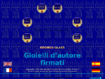 Gioielli Kromos Glass - VENEZIA - Gioielli made in Italy, gioielli in oro, platino e vetro di Mura
