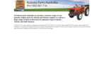 Kubota Parts Australia