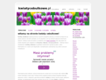 Kwiaty cebulkowe - encyklopedia roślin