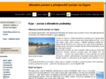 Počasí na Kypru - předpověď počasí na 14 dní pro celý Kypr