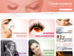 Gaube Kosmetik - Ausbildungen für Permanent Make-up, Piercen, Wimpernverlängerung