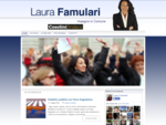 Laura Famulari - Elezioni 2001 Trieste - Candidata Partito Democratico