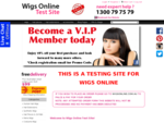 Wigs Online - Human Hair Wigs - Synthetic Wigs - Hair Extensions - Wigs Australia