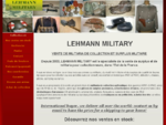 Collection et surplus - LEHMANN MILITARIA VENTE MILITARIA DE COLLECTION ET SURPLUS MILITAIRE