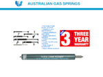 Australian Gas Springs | Gas Strut and Related Hardware Sales