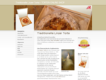 LINZER TORTE - Linzertorte Online bestellen - Torten Online Shop - Webshop - www.linzertorte.vip1.at