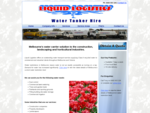 Liquid Logistics - Water Tanker Hire - Welcome