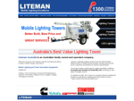 Liteman - Mobile LED Lighting Towers, Portable Power Light’s Sydney, Australia.