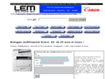 NOLEGGIO CANON - FOTOCOPIATRICI - MULTIFUNZIONI - FAX CANON- Lem Solutions