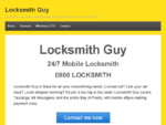 Locksmith Guy - 247 Mobile Locksmith Covering the Bay of Plenty