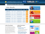 Lotto Numbers - Lottery Numbers Lotto Numbers