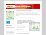 ManuSoft by Manufacturing Software | Manufacturing Software (Aust) Pty Ltd