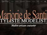 Marjorie de Santis - Styliste Modéliste à Saint Symphorien d39;Ozon - 69360 - Accueil - Robes de m