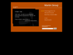 Martin Sirový - Homepage | Fotogalerie, Download, Návštěvní kniha, Cirriculum Vitae, Kontakt