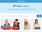 Cupones descuento y Códigos Promocionales | MasCupon