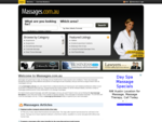 Massages | Australian Massages Directory
