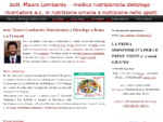 dott. Mauro Lombardo nbsp;- medico nutrizionista dietologo - ricercatore a. c. in nutrizione umana