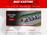 Max Karting - École de karting et location de karts de compétition