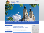 Willkommen in der Pension Mayrhofer in Brixen - Südtirol