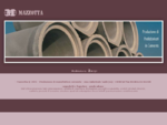 Mazzotta - Acquedotti e fognature - arredo urbano - tubi vibrocompressi, tubi rotocompressi, solet