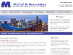 McCall and Associates, Lawyers, Barristers and Solicitors Home Page