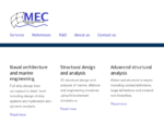 MEC - Ship design, marine engineering and advanced structural analysis