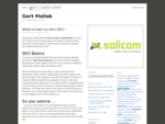 Gert Mellak - web consulting & development