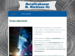 Teräsrakenteet | Metallirakenne M. Miettinen Oy