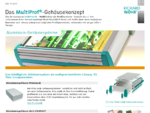 MultiProf® - Multifunktionale Profilsysteme / Gehäusesysteme in modularer Bauweise Elektronikgeh