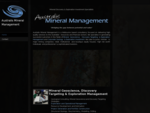 Australis Mineral Management - Mineral Exploration Australia, Mineral Discovery Exploration In