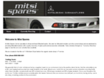 Welcome to Mitsi Spares Ltd - Mitsubishi Dismantlers