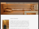 Ihr Sauna Fachgeschäft in Schleswig - Saunapoint RÃ¶hling