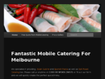 Great Mobile Catering in Melbourne