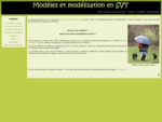 Modegrave;les et modeacute;lisation en SVT Accueil