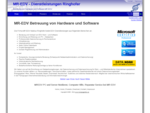 ringhofer.eu | MR-EDV Betreuung von Hardware und Software