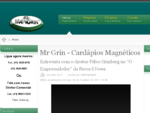 Mr Grin - Cardápios Magnéticos | Mr Grin - Cardápios Magnéticos