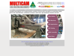 AUS MULTICAM CNC routing machines, woodworking machinery, flat bed routers, engraving tables