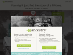 Genealogy, Family Trees Family History Records at Ancestry. com