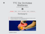 Startpagina - TTC De Orchidee Wetteren