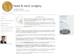 Auckland New Zealand Head amp Neck Surgery | Dr. Nick McIvor