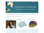 Neuropsicologia a Roma e Rieti, Dott. ssa Massimetti Maria Carla
