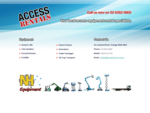 Access Rentals Scissor Lifts, Telehandlers, Knuckle Booms, Cherry Pickers, Generators, Trailer