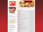 Nicks Pizza - OPEN FOR LUNCH!