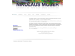 Maler-Atelier Nikolaus Moser - Nikolaus Moser Kunst der Malerei, Bilder, Galerie, Biographie