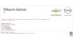 Nisauto Gemos - Ovlasceni diler Opel i Chevrolet vozila, Ovlašćeni servis, Prodaja rezervnih delo